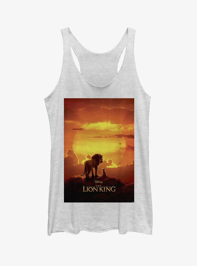 Disney The Lion King 2019 Pride Rock Poster Womens Tank Top
