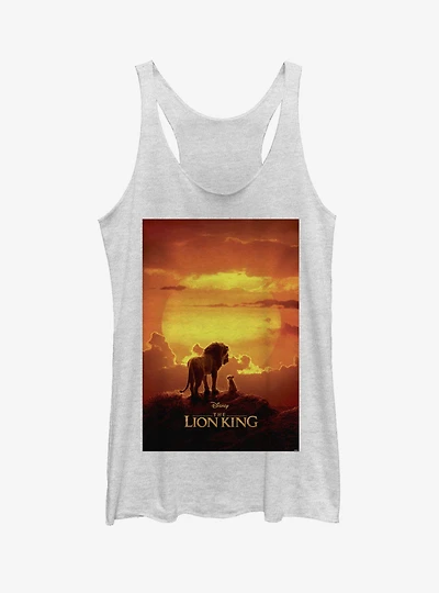 Disney The Lion King 2019 Pride Rock Poster Womens Tank Top