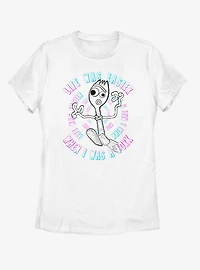 Disney Pixar Toy Story 4 Forky Stay Weird Womens T-Shirt