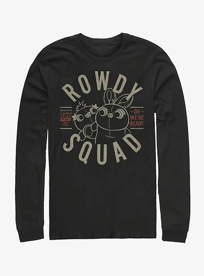 Disney Pixar Toy Story 4 Ducky Bunny Rowdy Squad Long-Sleeve T-Shirt
