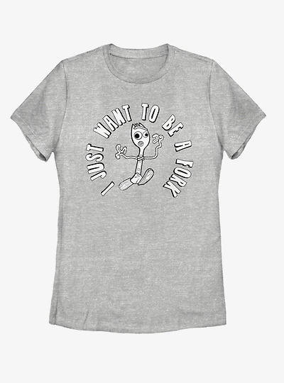 Disney Pixar Toy Story 4 Forky I Don't Belong Womens T-Shirt