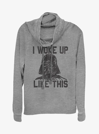 Star Wars Woke Up Cowlneck Long-Sleeve Girls Top