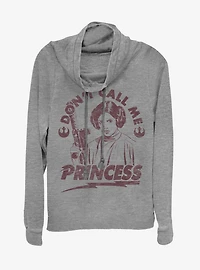 Lucasfilm Star Wars Tough Cowlneck Long-Sleeve Womens Top