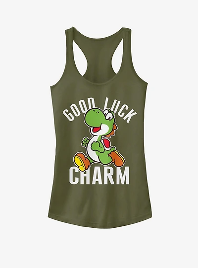 Nintendo Yoshi Good Luck Charm Girls Tank