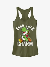 Nintendo Yoshi Good Luck Charm Girls Tank