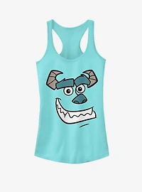 Disney Pixar Monsters Inc. Sully's Face Girls Tank