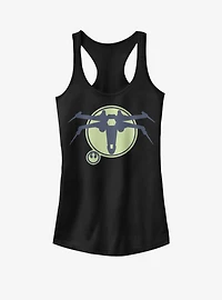 Star Wars Silhouette Fighter Girls Tank