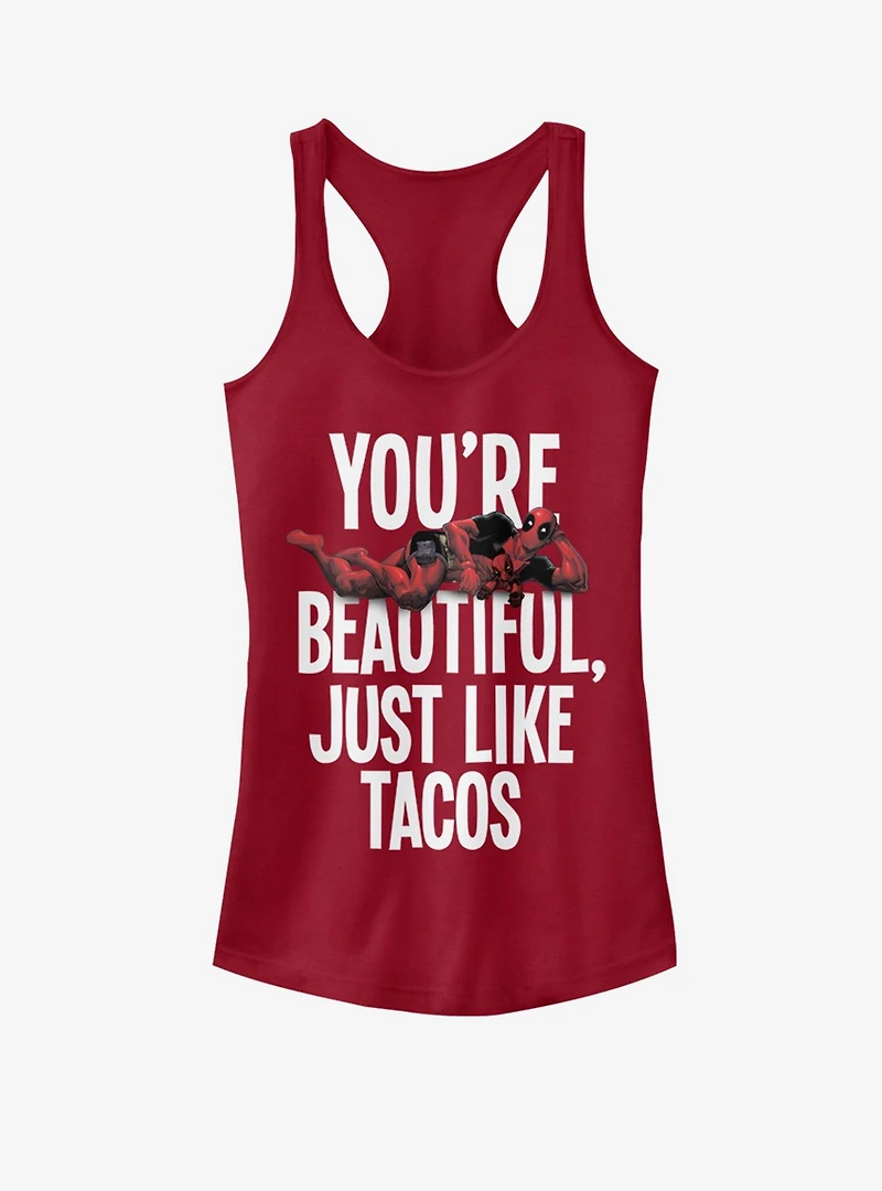Marvel Deadpool Beauty Girls Tank