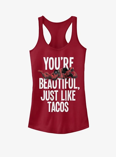 Marvel Deadpool Beauty Girls Tank