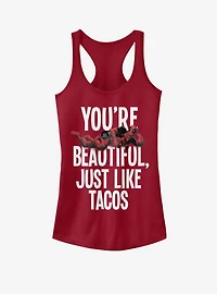 Marvel Deadpool Beauty Girls Tank
