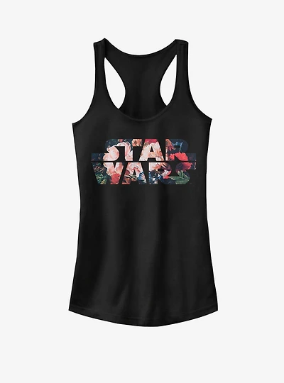 Star Wars Antique Flowers Girls Tank