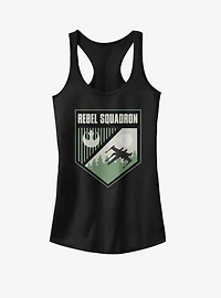 Star Wars Rebel Squad Shield Girls Tank