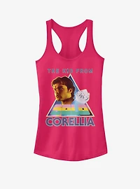 Star Wars Han Solo Tri Girls Tank