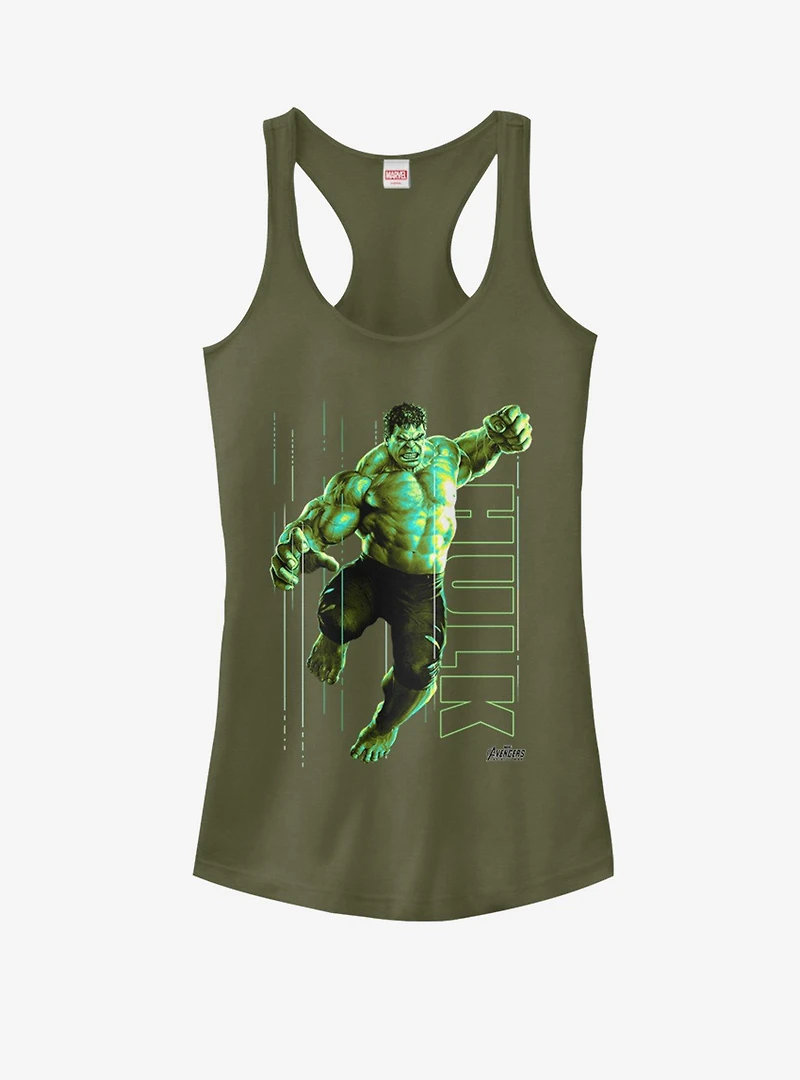 Marvel Hulk Glow Girls Tank