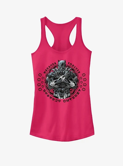 Marvel Black Panther Crossed Arms Girls Tank