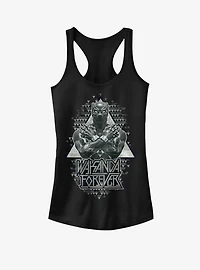 Marvel Black Panther Triangles Girls Tank