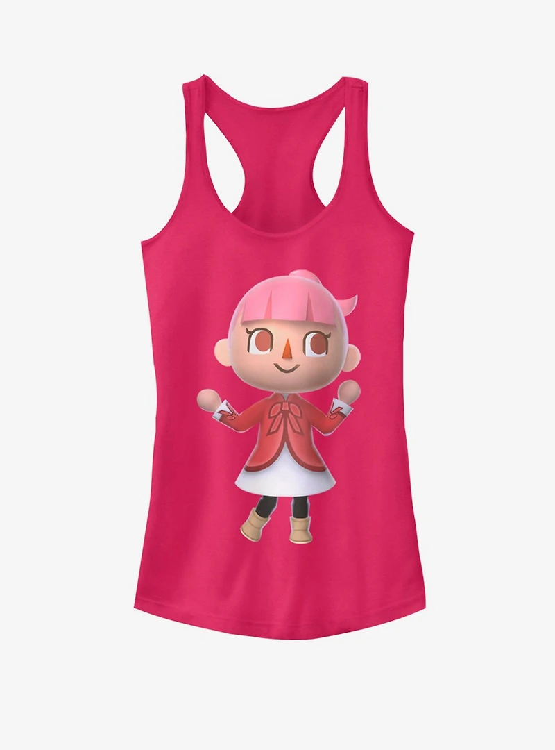 Nintendo Animal Crossing Lady Villager Girls Tank