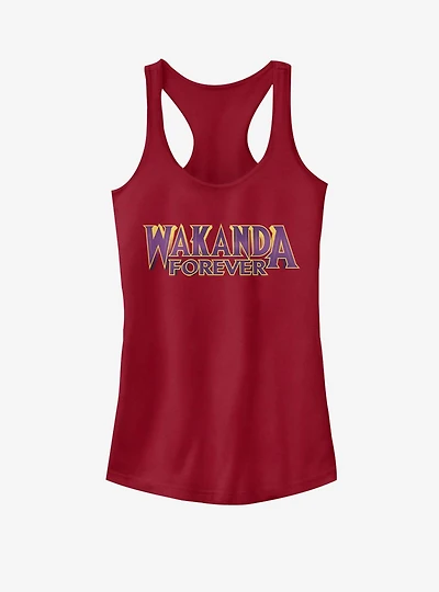 Marvel Black Panther Purple Wakanda Girls Tank