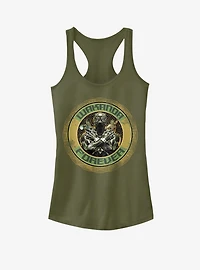 Marvel Black Panther Wakanda Circles Girls Tank