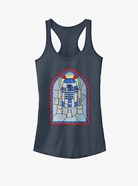 Star Wars Stained R2D2 Girls Tank
