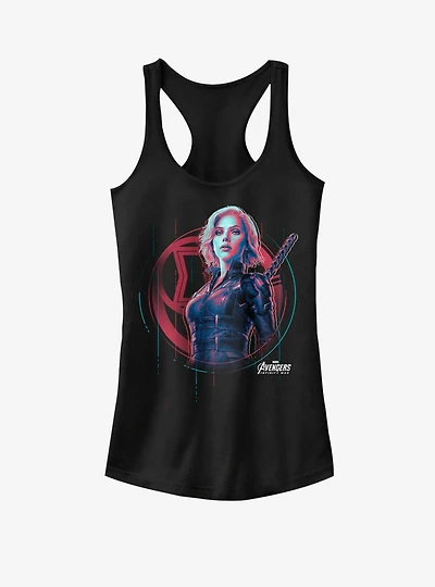 Marvel Black Widow Tech Girls Tank