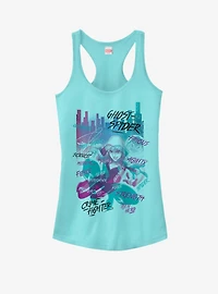 Marvel Spider-Man Into The Spider-Verse Gwen City Girls Tank