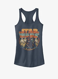 Star Wars Retro Style Girls Tank
