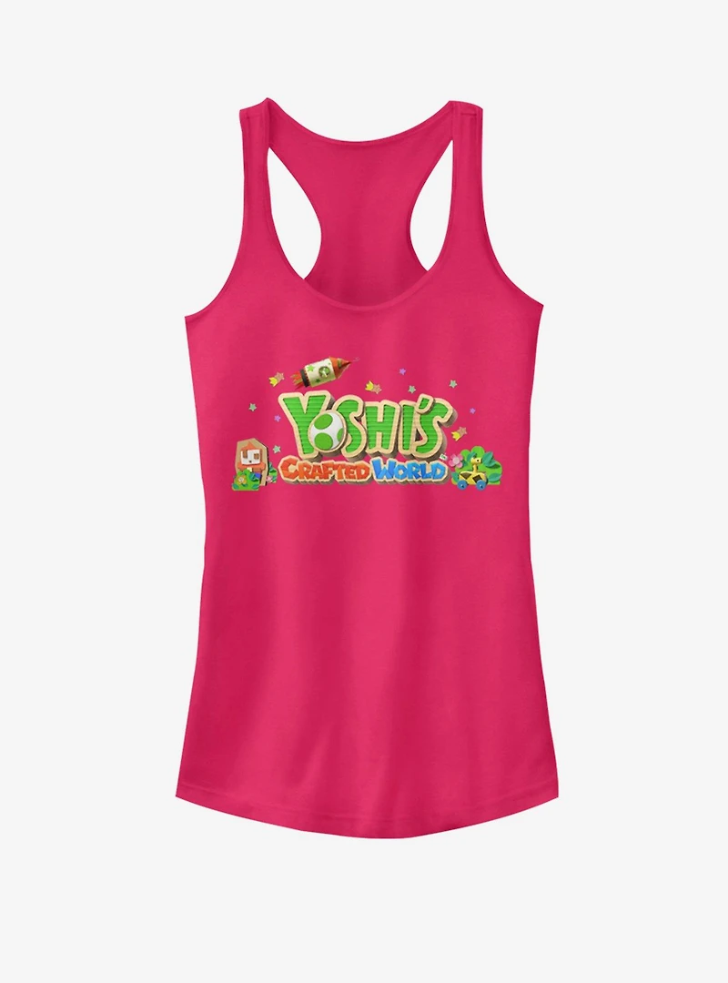 Nintendo Yoshi's Crafted World Girls Tank