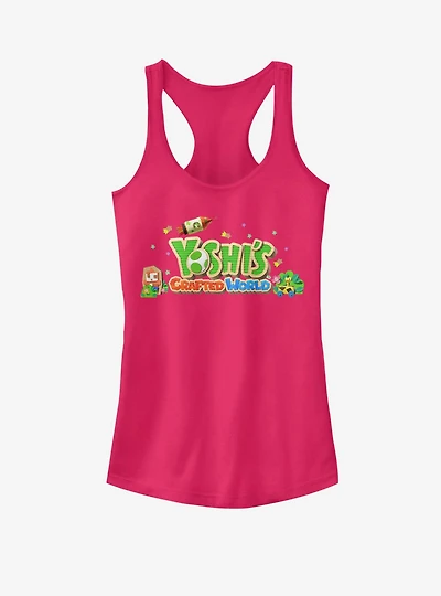 Nintendo Yoshi's Crafted World Girls Tank