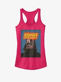 Star Wars Purple Darth Card Girls Tank