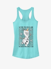 Disney Frozen Worth The Melt Girls Tank