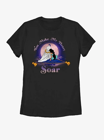 Disney Aladdin You Make My Heart Soar Womens T-Shirt