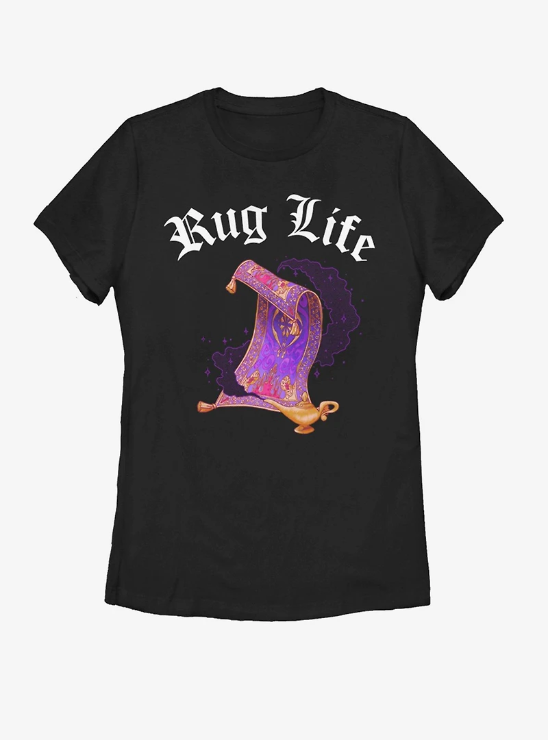 Disney Aladdin Livin The Rug Life Womens T-Shirt
