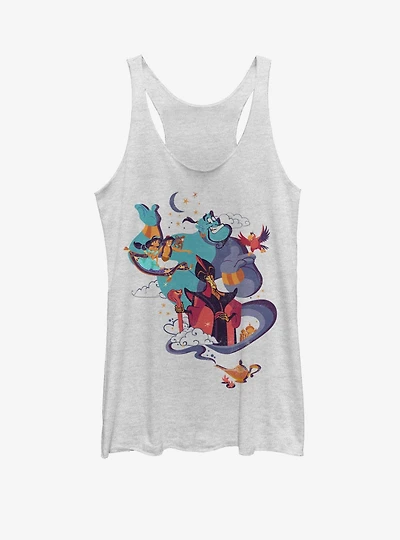 Disney Aladdin Vintage Poster Girls Tank