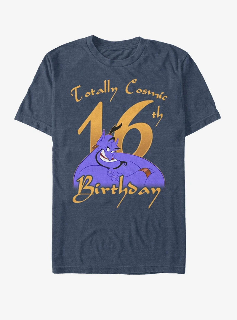 Disney Aladdin Genie Birthday 16 T-Shirt