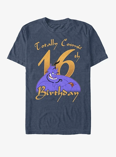 Disney Aladdin Genie Birthday 16 T-Shirt