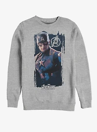 Marvel Avengers: Endgame Captain America Banner Sweatshirt