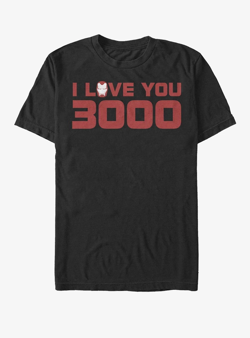 Marvel Avengers: Endgame Iron Man Love T-Shirt