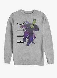 Marvel Avengers: Endgame Hulk Painted Sweatshirt