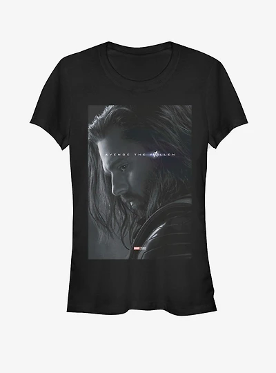 Marvel Avengers: Endgame Avenge Bucky Girls T-Shirt