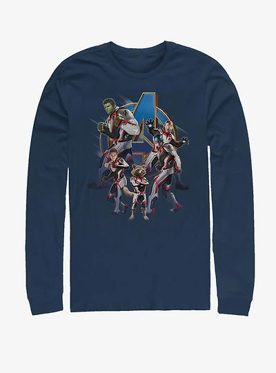 Marvel Avengers: Endgame Avengers Suits Assemble Long-Sleeve T-Shirt