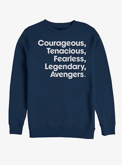 Marvel Avengers: Endgame Name List Sweatshirt