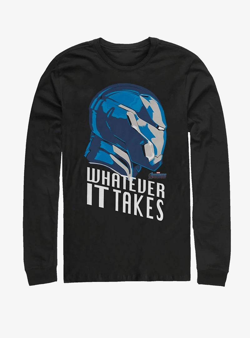 Marvel Avengers: Endgame Iron Man Calls Long-Sleeve T-Shirt