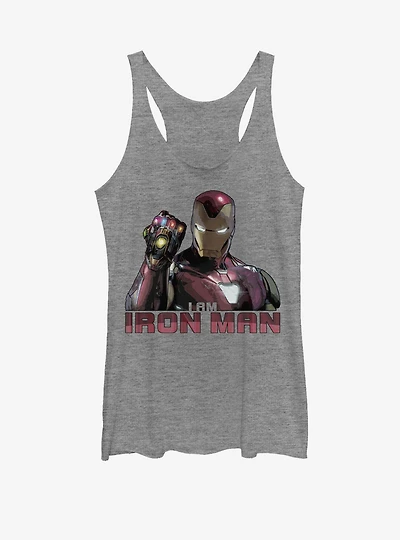 Marvel Avengers: Endgame Iron Man Stones Girls Tank