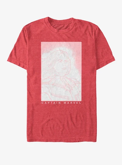 Marvel Avengers: Endgame Captain Crosshatch T-Shirt