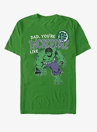 Marvel Hulk Incredible Like Dad T-Shirt