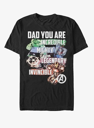 Marvel Avengers Dad T-Shirt