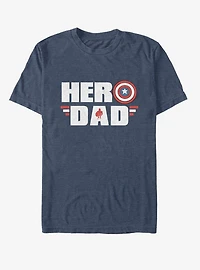 Marvel Captain America Hero Dad T-Shirt