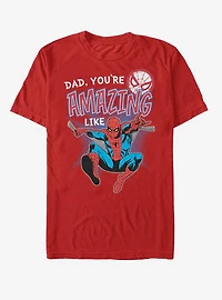 Marvel Spider-Man Amazing Like Dad T-Shirt