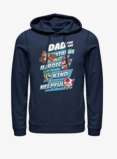 Nintendo Dad Jumble Hoodie